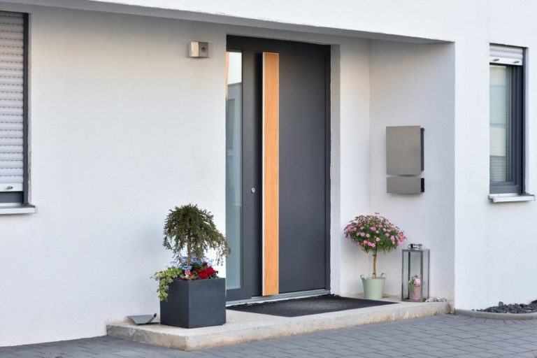 porte exterieure cout