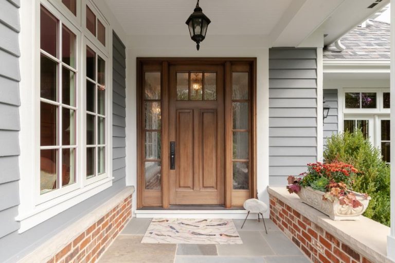moderne porte entree